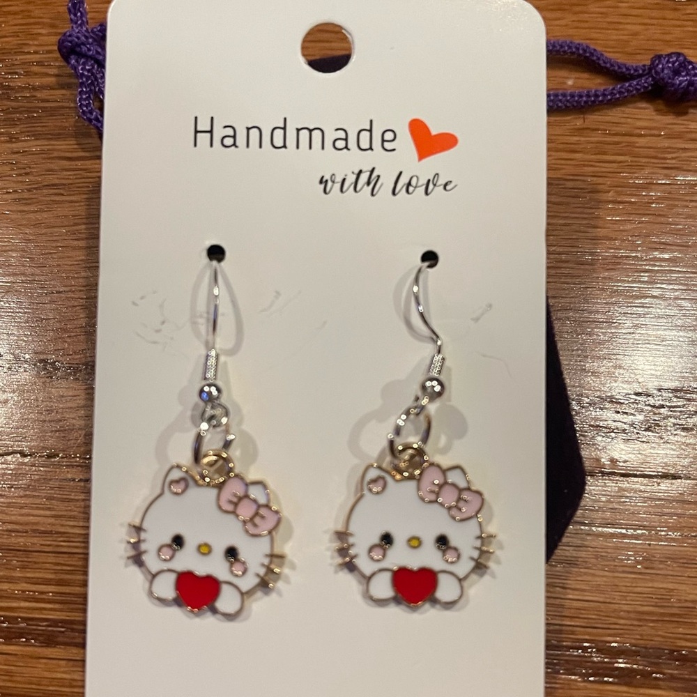 Hello Kitty earrings
